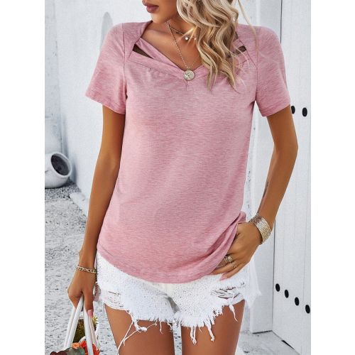 Knitted Casual Loose T-Shirt